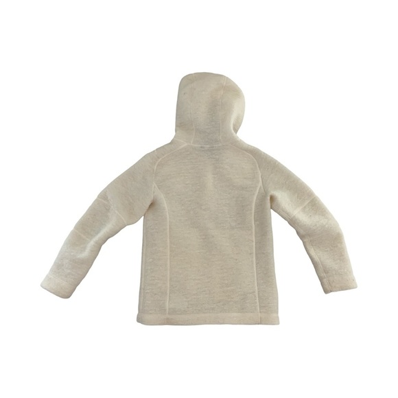 Cozy Cream Hooded Kids Jacket - Picture 2 of 4